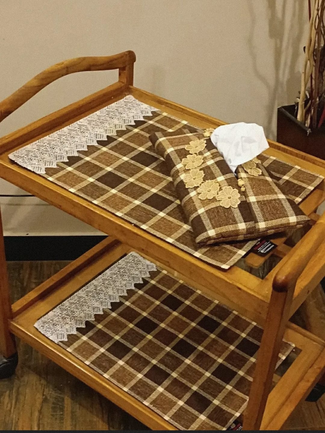 The Artisan Jute Trolley Duo
