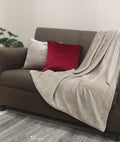 Premium Velvet Sofa Throw - Soft & Decorative Living Room Blanket